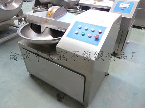 zb 40 斬拌機40斬碎肉類原料濰坊天津 諸城市天潤不銹鋼制品廠